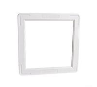 Medium Format Negative Holder 6x6 Slide Mount ABS 50 Sets Black White for Photo Preservation Digitizing(White)