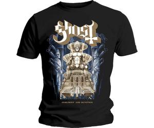(Medium) Ghost 'Ceremony & Devotion' (Black) T-Shirt