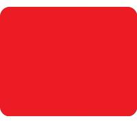 Medium Glass Worktop Saver - Red - 40 x 30cm