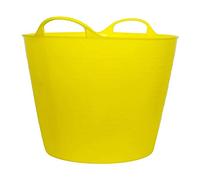 Medium Gorilla Tub - 26L Yellow, Container Material Plastic, Storage Volume 26l, Capacity 26l, Colour Yellow, Material Plastic, No. of Compartments 1, Weight 0.7kg, Liquid Storage