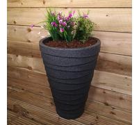 Medium Grey Ash Colour Garden Trojan Plant Pot 56cm Tall 38cm Wide