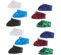 Medium Guitar Thumb Picks 12pcs Celluloid Flat Picks for Acoustic Guitar, Fingerstyle, Banjo, Ukulele