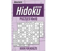 Medium Hidoku Puzzles 10x10 Book for Adults: 200 Medium Hidoku For Intermediate Players
