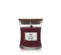 Medium Hourglass Scented Candle, Black Cherry, with Crackling Wick, Burn Time: Up to 60 Hours Glass, Black Cherry