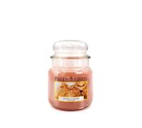 Price's Candles Sandalwood Scented candle in MEDIUM GLASS JAR with glass lid