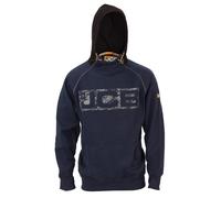 (Medium) JCB Horton Hoodie Hooded Jumper Navy (Sizes S-XXL)