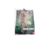 Medium Khaki Camo Mens Army Costume - khaki costume army fancy dress camo mens soldier military adult outfit war uniform new