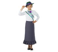 Smiffys Victorian Suffragette Costume