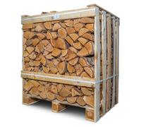 Medium Kiln-Dried Crate Of Birch Logs