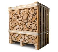 Medium Kiln-Dried Crate Of Oak Logs
