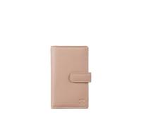 Medium Leather Tab Purse (Camel)