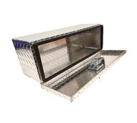 Medium Lockable Aluminium Trailer Toolbox Maypole Storage Sealed Robust Tools