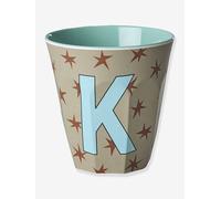 Medium melamine cup with RICE LETTER K stars, 250 ml multicoloured
