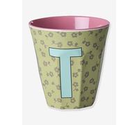 Medium melamine cup with TABLE T RICE flowers, 250 ml multicoloured