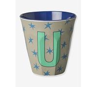 Medium melamine cup with TABLE U RICE stars, 250 ml multicoloured