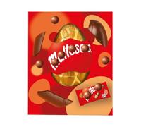 Medium Milk Chocolate Easter Egg with Chocolate Malt Balls Bag 97g - Hollow Milk Chocolate Egg Easter Gift for Kids & Families - Egg Hunt Treat Prizes, Party Bag Basket Fillers