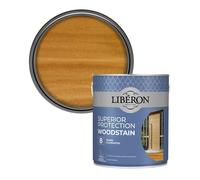 Medium Oak Coloured Outdoor Protective Woodstain Liberon Superior Protection