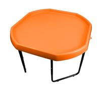 Medium Orange 70cm Plastic Activity, Sand & Water Mixing Play Tray with Stand Adjustable to 3 Heights.