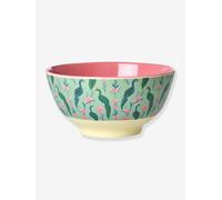 Medium PEACOCK POWER RICE melamine bowl, 700 ml mint green