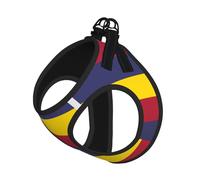 Medium Pet Leash Vest Dog Harness - Small Sized, Flag of The Kingdom of Hawaii Print Adjustable for Cats and Dogs, Perfect for Outdoor Walking