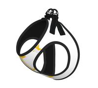 Medium Pet Leash Vest & Dog Rhode Island State Flag Print Harness Set â€“ Soft, Light, Breathable Mesh for Small Dogs & Cats