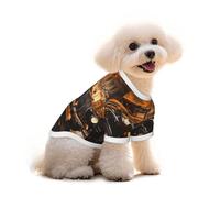 Medium Pets Dogs T-Shirt, London Black Cab Print Cats Cotton Sweatshirts, for Chihuahua Yorkie Puppy Clothes Short Sleeve