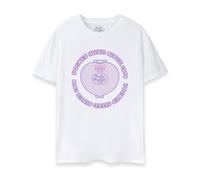 Polly Pocket Womens T-Shirt | Ladies Short Sleeve Fold Up Toy Graphic Tee in White | Adults Pocket Sized Since 1989 Nostalgic Short-Sleeve Apparel Top | Miniature Character Merchandise Gift