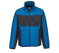 Portwest WX3 Mens Hybrid Baffle Jacket Persian Blue M