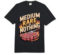 Medium Rare or Nothing Steak Beef Ribeye BBQ Comfort Colors Adult Heavyweight T-Shirt