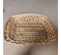 Medium Rectangle Fruit Basket 30Cm 2 Pack - Natural