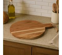 Medium Round Acacia Wood Chopping and Serving Board | Socorro