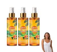 Medium Self Tanning Spray, Self Tanning Mist For Face & Body, Lightweight Sunless Tanning Spray, Gradual Natural Looking Glow, Creates A Natural Medium Bronze Finish, For All Skin Types (3PC)