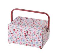 Medium Sewing Basket Floral 18.5 X 26 X 15Cm - Sewing Online Ga1121M