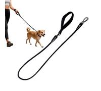 Medium -size dog leash -Strong, long -radiant nylons -leash -leash, reflective dog training Leash to take a walk | daily exercises, obedience control, walking, k