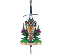 Medium Size Scotland Thistle Celtic Sword Truck Sticker