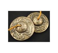 Medium Size Tibetan Dragon Hand Crafted And Tuned Tingsha / Tingshaw 2.75" Diameter