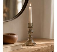 Medium Smokey Brown Decorative Candle Holder