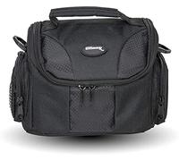 Medium Soft Padded Digital SLR Camera Travel Case/Bag with Clip-on Detachable and Adjustable Strap