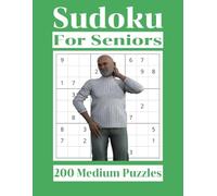 Medium Sudoku for Seniors: Sudoku Puzzle Book | Great Mental Exercise | Boost Memory | Perfect for Intermediates …Solutions Included