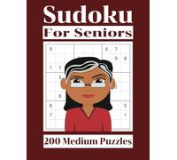 Medium Sudoku for Seniors: Sudoku Puzzle Book | Great Mental Exercise | Boost Memory | Perfect for Intermediates …Solutions Included