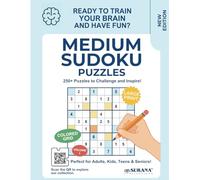 Medium Sudoku Large Print Puzzles: Engaging Brain Boosters for Intermediate Solvers | Strengthen Logic & Focus | Adults, Seniors, Teens & Kids | Easy Access Solutions via QR Code (Brain Busters)