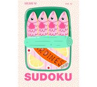 Medium Sudoku: Pretty Travel Size Sudoku Puzzle Book A5 Size - Mediterranean Summer Set (A5 Aesthetic Sudoku - Medium)