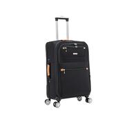 Medium Suitcase 24" Super Lightweight Luggage 20% Expandable 4 Wheel Spinner 3-Digit Combination Lock Soft Shell Luggage for 15 to 20kg