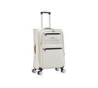 Medium Suitcase 24" Super Lightweight Luggage 20% Expandable 4 Wheels Spinner 3-Digit Combination Lock Soft Shell Luggage for 15 to 20kg