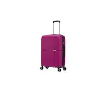 Medium Suitcase Unbreakable Hard Shell on 4 Dual Spinner Wheels Super Lightweight Hold Check in with Built-in TSA Lock | Purple