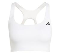 adidas Women's Optime Workout Medium Support Bra, White, XL