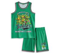 (Medium) Teenage Mutant Ninja Turtles 2 Piece Basketball Set (Mens Green)