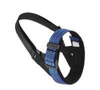 Medium To Large Size Dog Reflective Muzzle, Semi Enclosed Pet Muzzle, Avoid Tearing, Barking, And Accidental Ingestion, Dog Accessories(Blue,M)