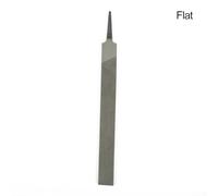 Medium Toothed Steel Files 6 Inch Metalworking Tools for Filing Holes, Corners, Grooves (Flat file)