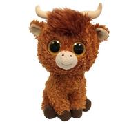 (Medium) TY Angus Scottish Highland Cow Plush Soft Toy - Beanie Boo
